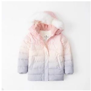 Abercrombie Kids Girls Puffy Winter Parka (size 11-12)